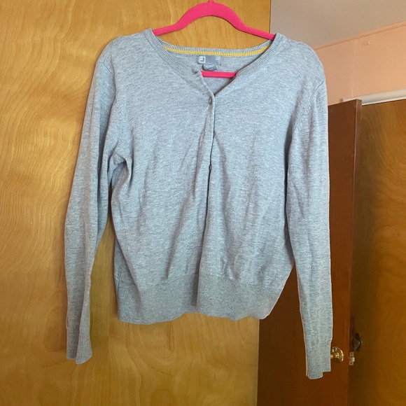 JC Penny Grey Cardigan, Size XL - Picture 1 of 4
